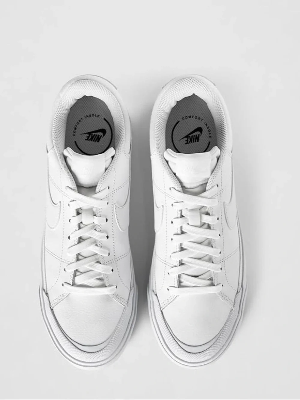 NIKE White Court Legacy Lift Shoes size 7 - Picture 5 of 12